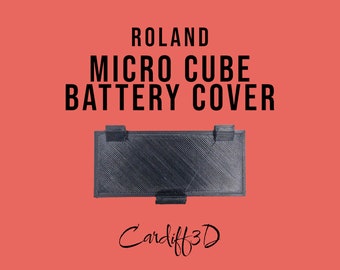 Roland Micro Cube Replacement Battery Cover - Keep Your Amp Safe - Secure Fit - Durable Design - Perfect Accessory