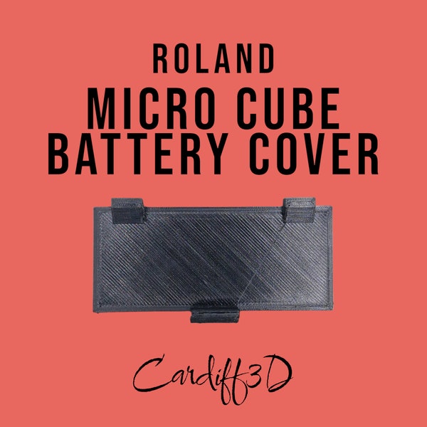 Roland Micro Cube Ersatzbatteriedeckel - Halten Sie Ihren Verstärker sicher - Sicherer Sitz - Langlebiges Design - Perfektes Accessoire