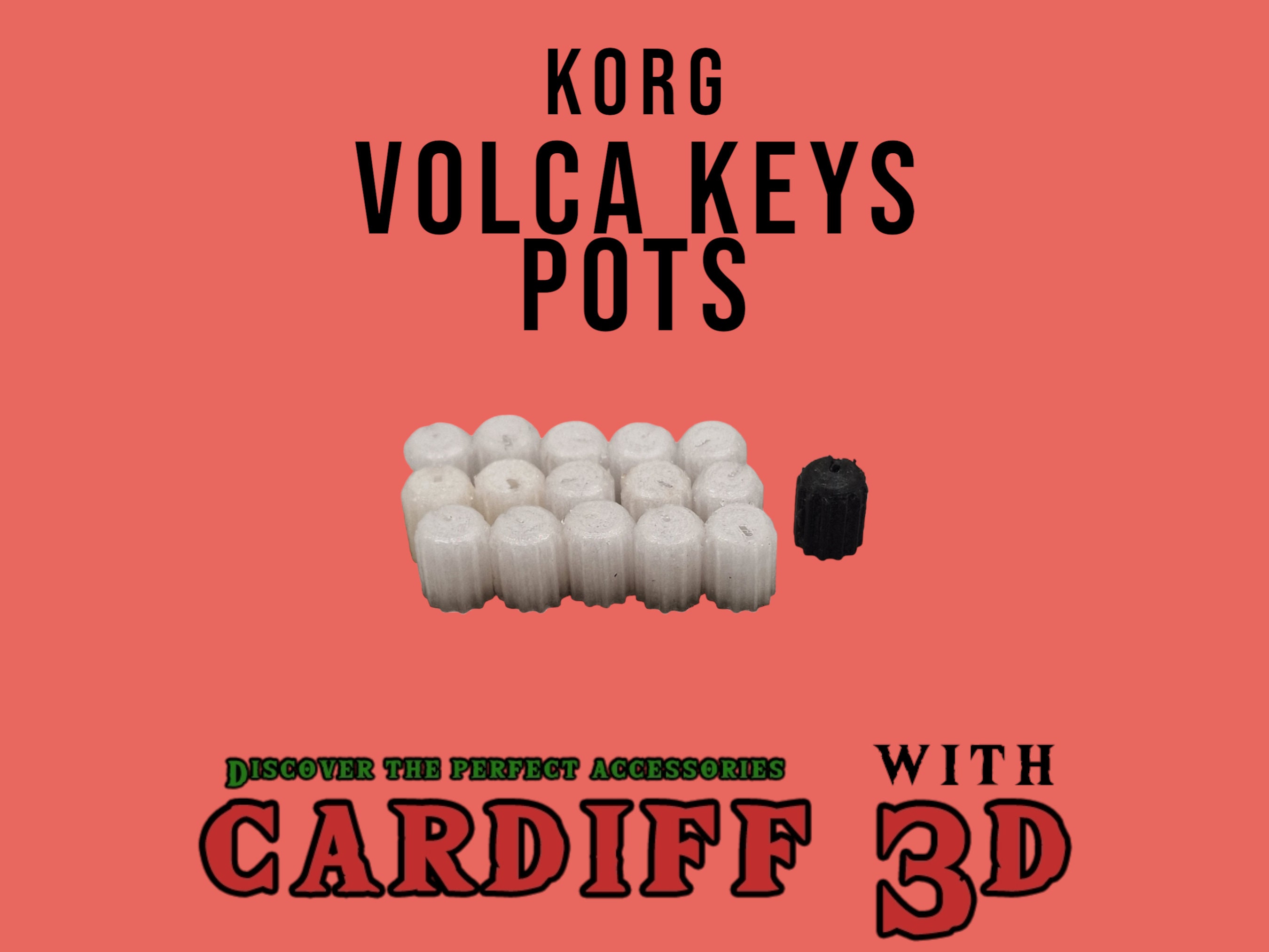 Korg Volca Keys Potentiometer Caps 16 Caps per Pack Protect Your 