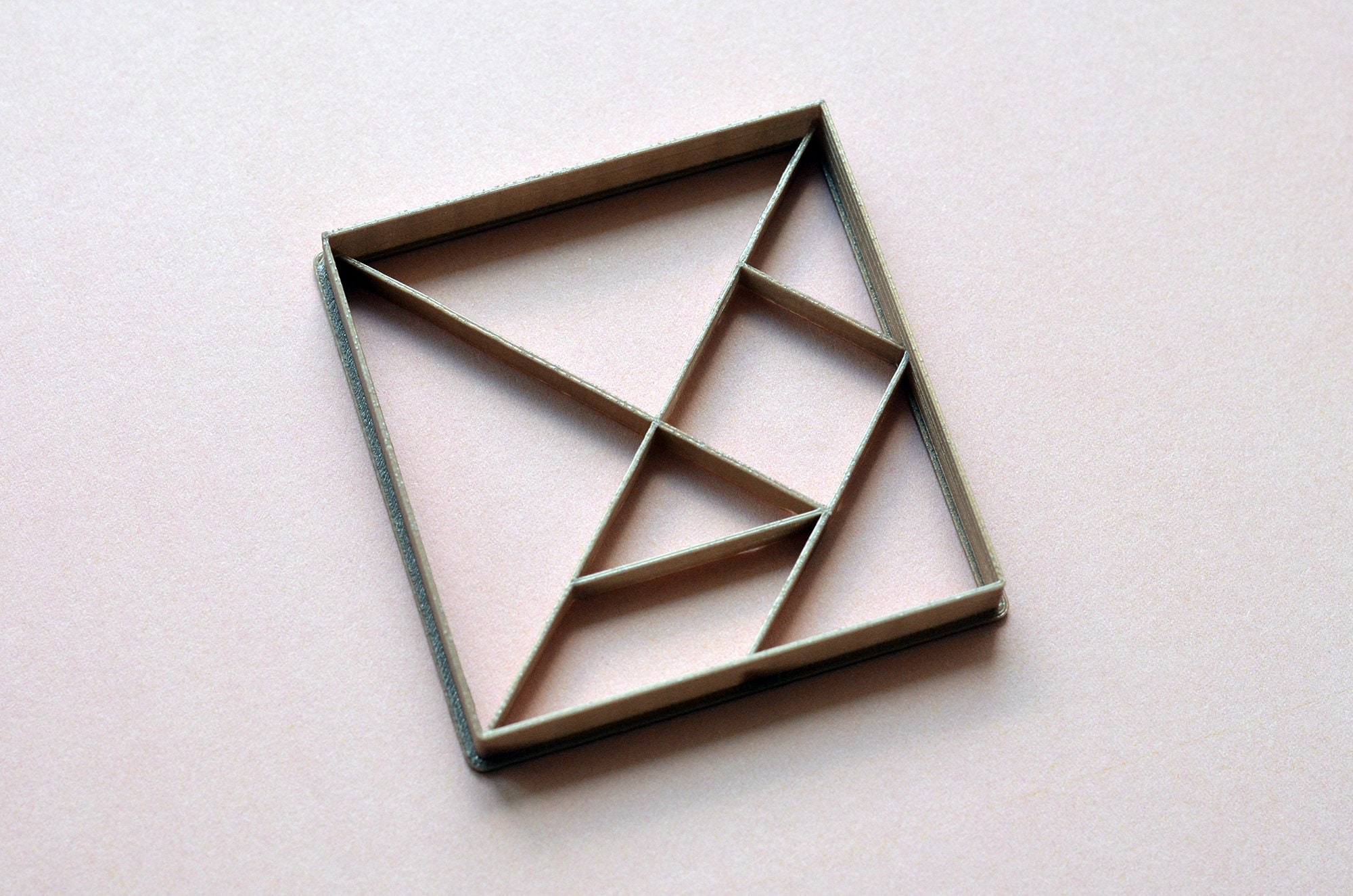 Emporte-Pièce Tangram. Emporte-Pièce Pour Biscuits Origami.