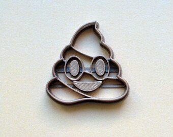 Poop cookie cutter. Poop emoji cookie cutter
