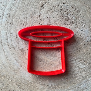 Hat cookie cutter. Magician&#39;s hat cookie cutter. Magic cookie mold.