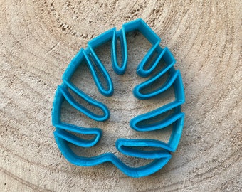 Monstera cookie cutter. Jungle cookie cutter. tropical cookie cutter