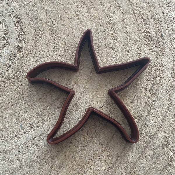 Starfish cookie cutter. Starfish biscuit mold.