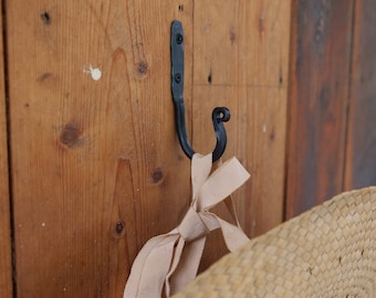 Blacksmith made coat hooks - hand forged in Australia