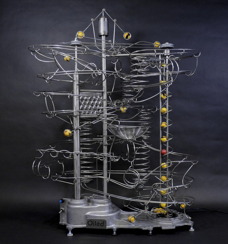 PORTFOLIO Rolling Ball Sculpture Marble Run Kinetic Art Handmade portfolio-rolling-ball-sculpture-marble-run-kinetic-art-handmade