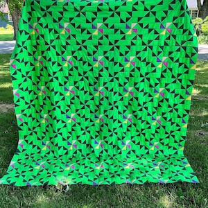 Tennessee Twister Quilt Pattern,Beginner Quilt Pattern, Sewing Pattern, Quilt Pattern,Easy Quilt Pattern-PDF Pattern