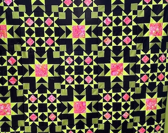 Country Stars Quilt Pattern, Easy Beginner Design (PAPER Pattern)