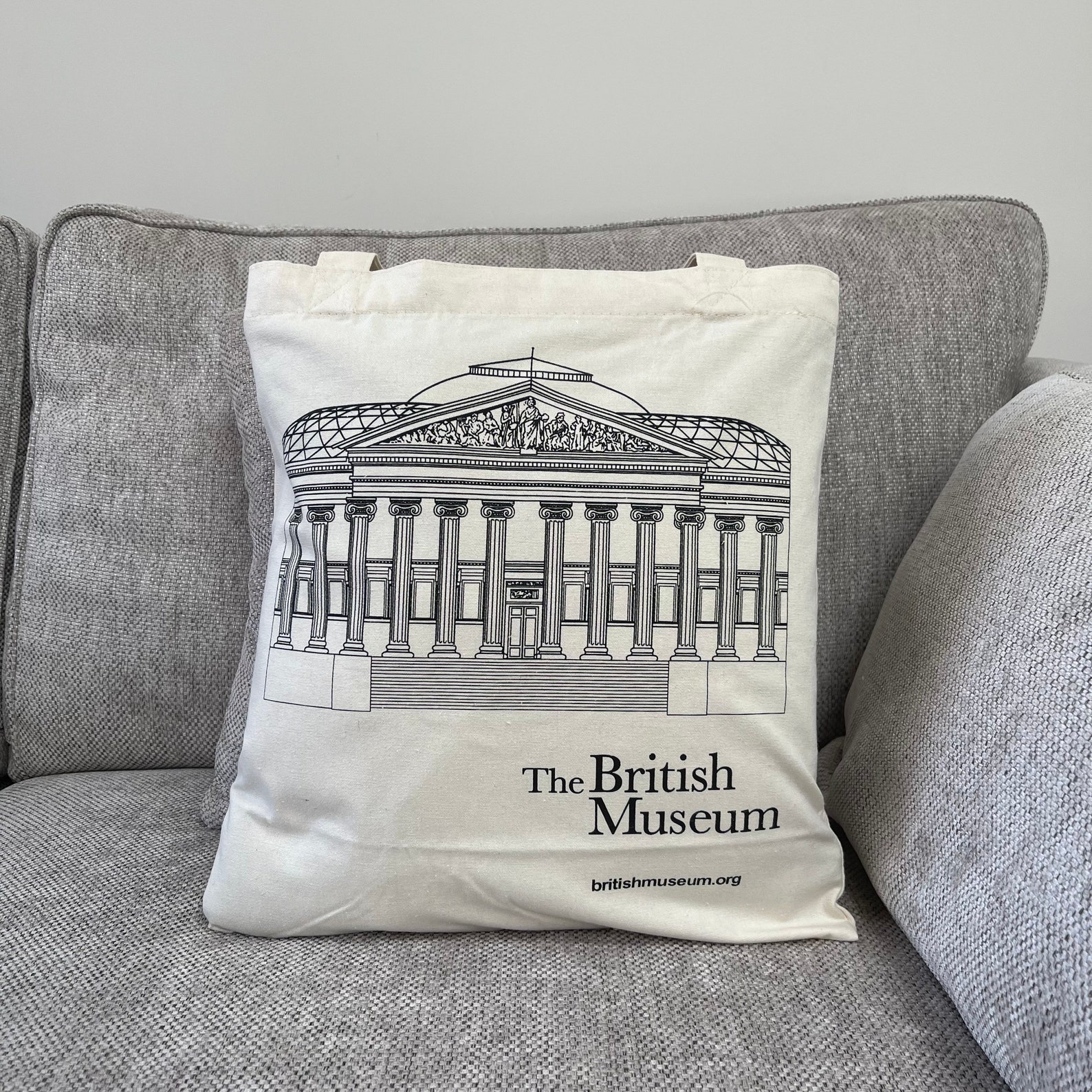 Printed british Museum Canvas Tote Bag Handmade Tote Bag Etsy UK