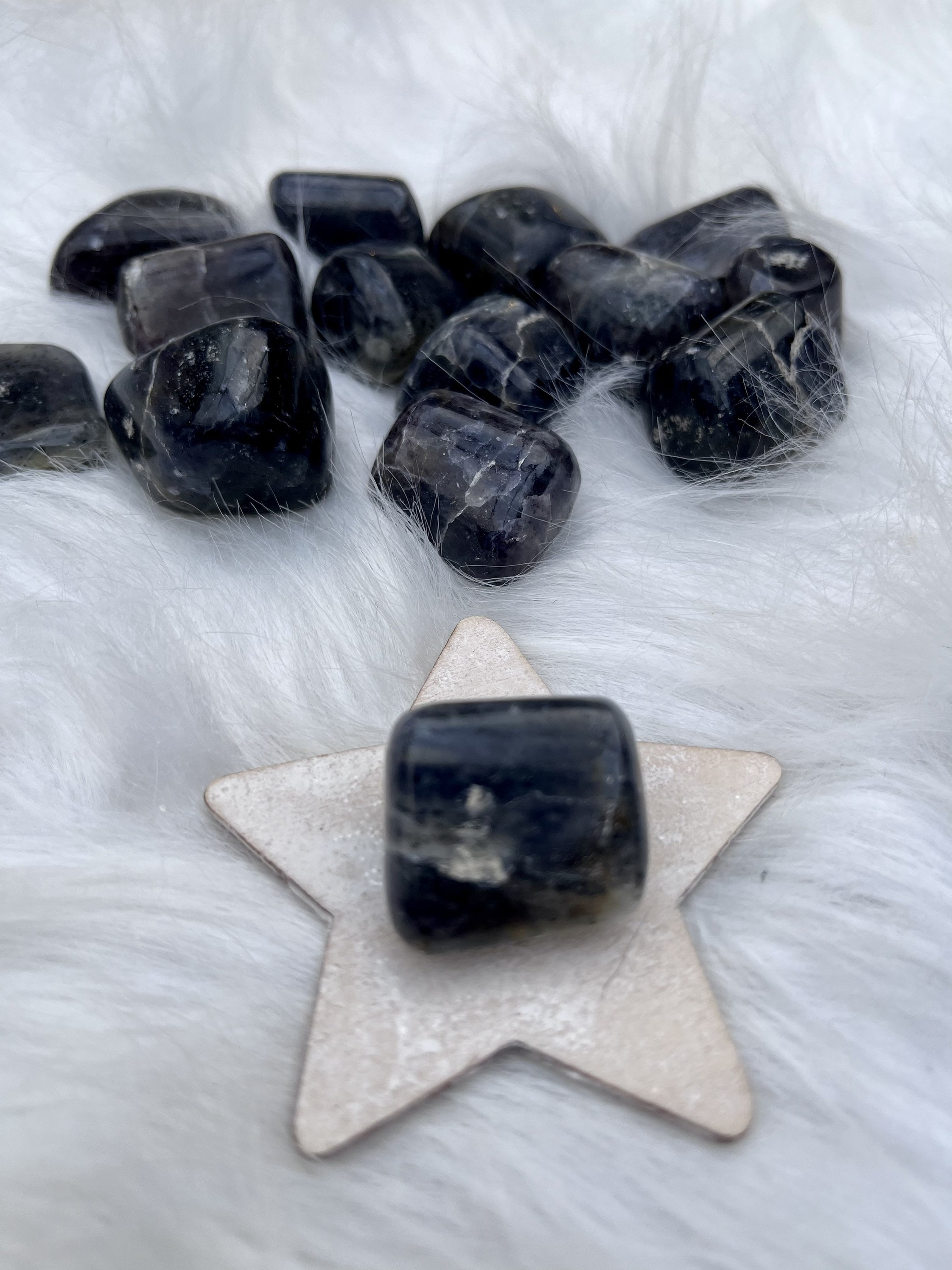 Iolite Roulée ou Collier