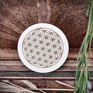 BLOEM DES LEVENS - Pyrografie voor altaar of hervulling