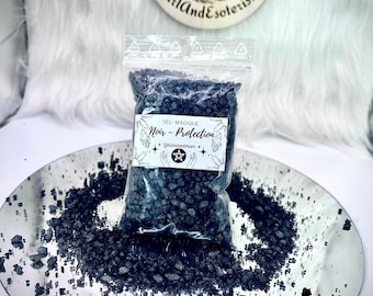 Sale nero magico | Protezione | 100 g | Fatto a mano | Rituale