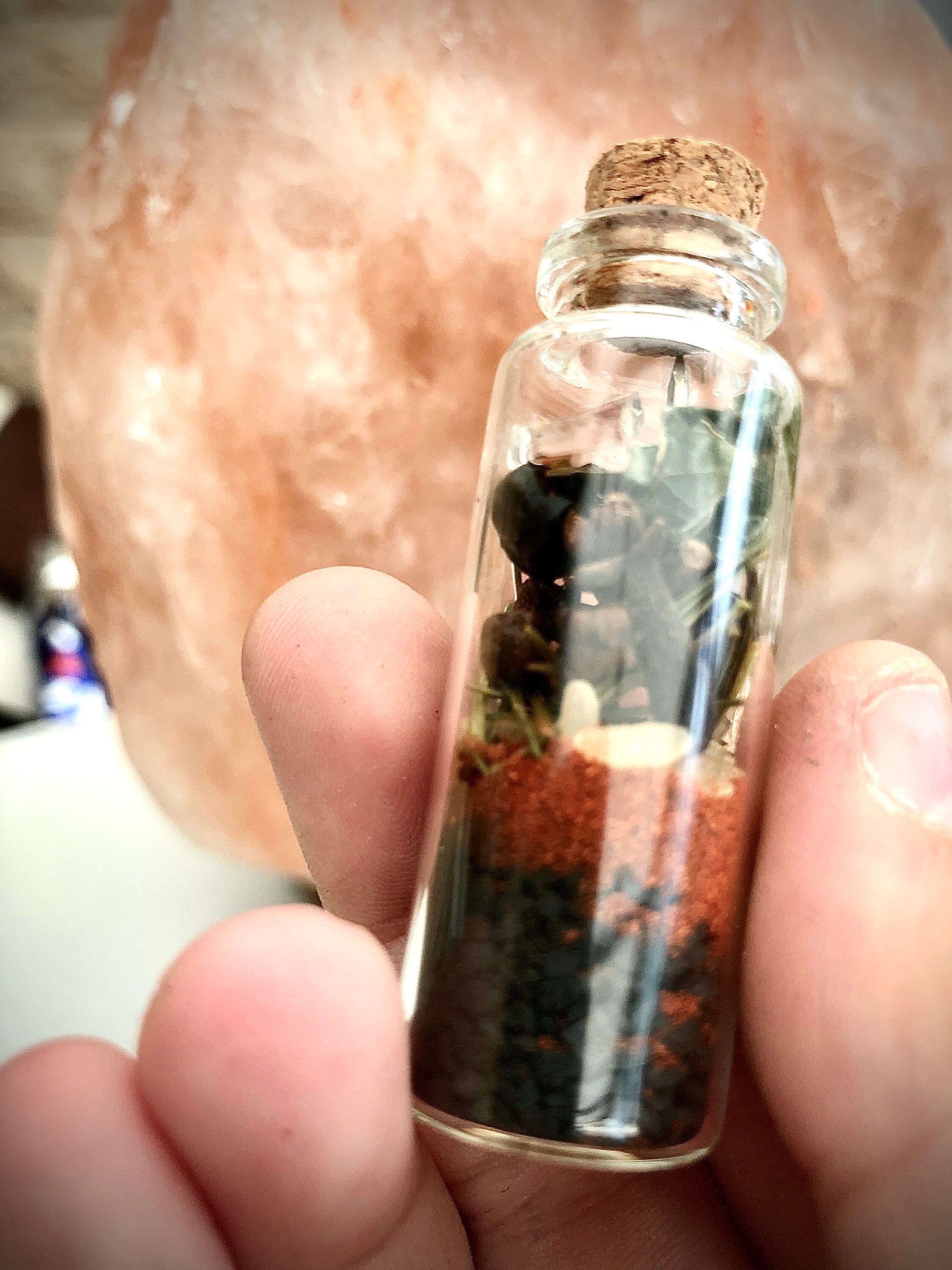 Spell Jar de Protection à Terminer + Bougie Noire