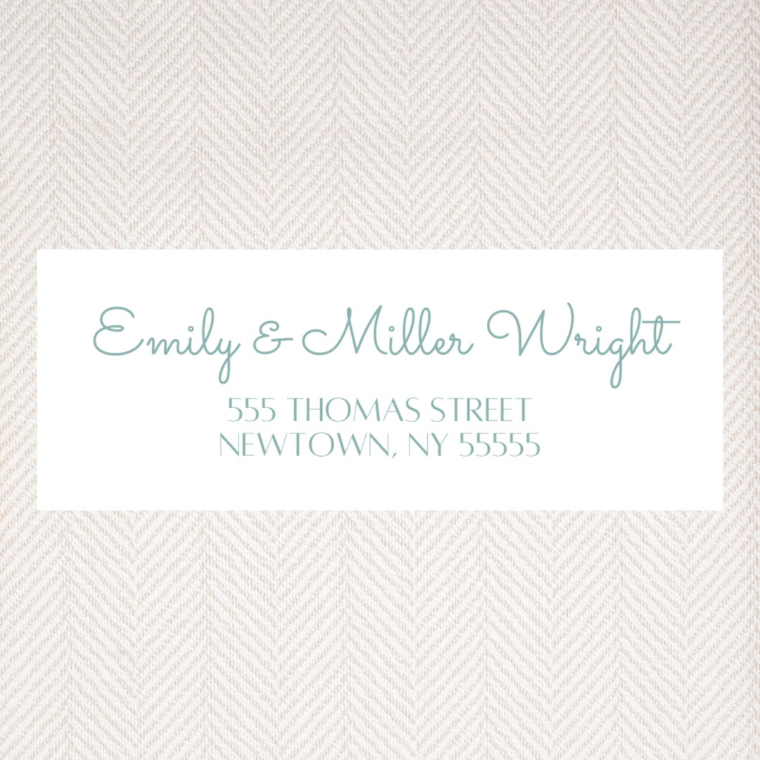 Digital Download Editable &amp; Printable Return Address Stickers, Return Address Labels, Address ...
