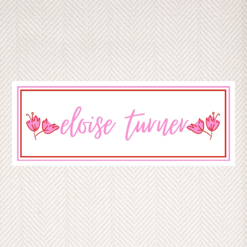 Digital Download Editable Labels Daycare Labels Print at - Etsy