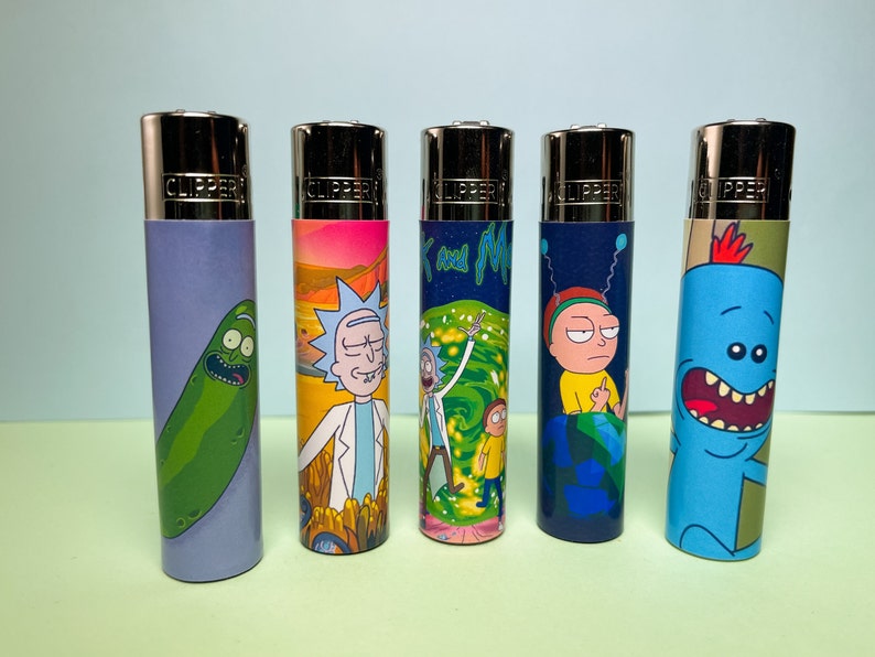 Rick & Morty Themed Lighter Set 