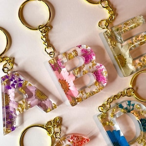 Porte clef lettre