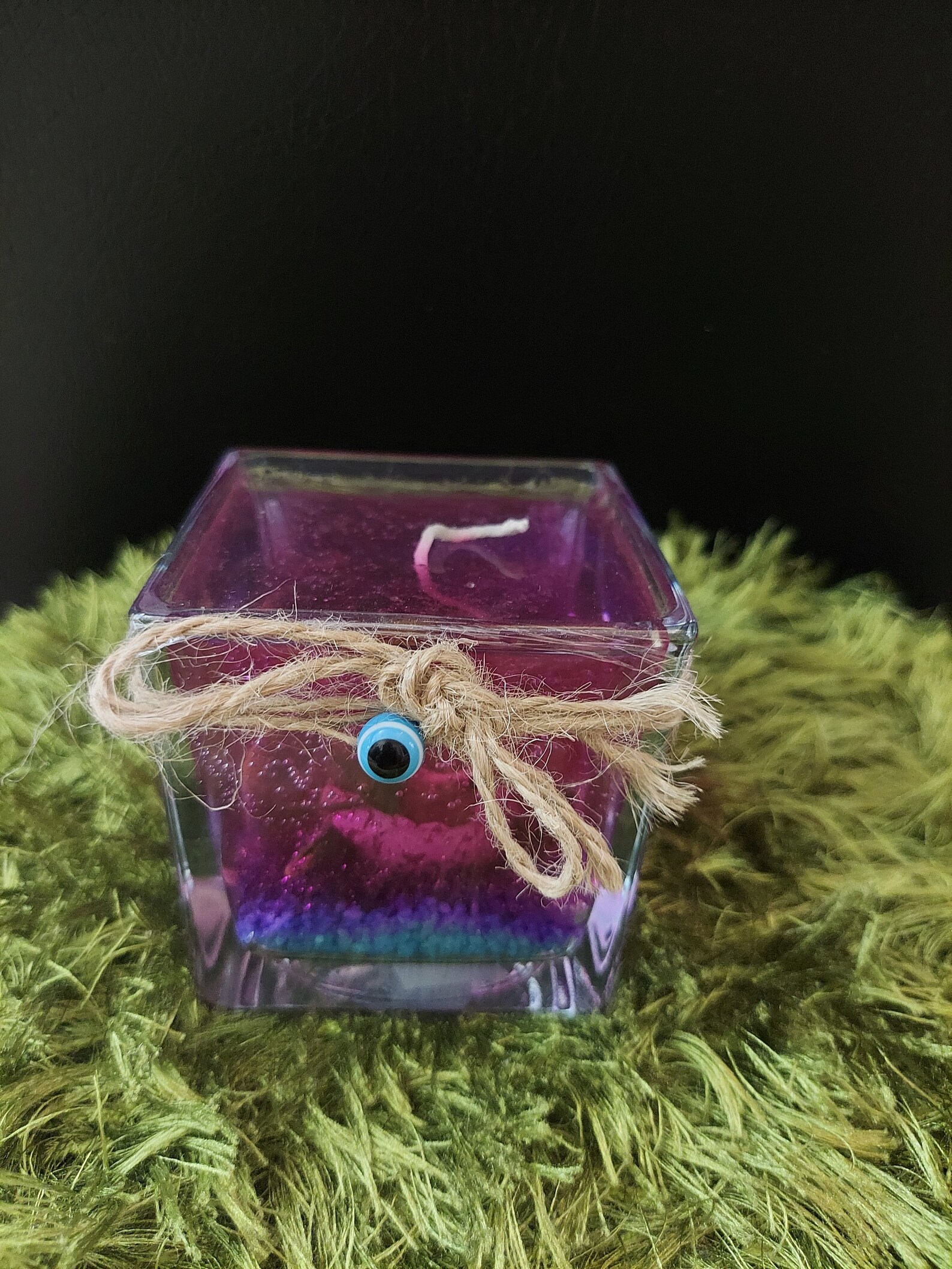 Evil Eye Bead Special Handmade Candle Etsy