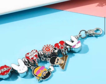 Bad Bunny Charm Bracelet - Etsy