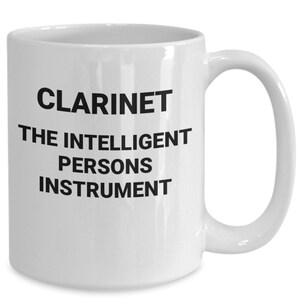 Geschenk für Klarinettistin, Klarinettistin, lustige Kaffeetasse für Klarinettistin, Geburtstagsgeschenk, Weihnachtsgeschenk