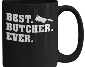 肉屋のコーヒーマグ、最高の肉屋への贈り物