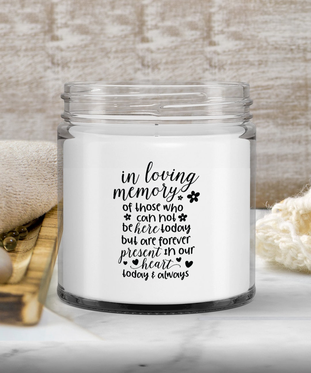Memorial Candle Gift in Loving Memory Candle Candle in Etsy
