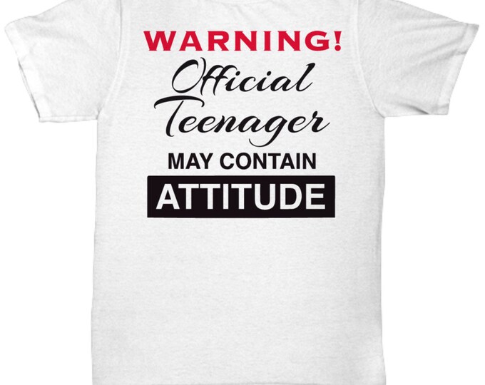 Teenager T-Shirt , Teenager Gift,  Funny T- Shirt For Teenagers