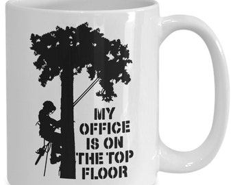 Regali per arboricoltori, tazza da forestale, tecnico forestale, arbocoltore, arboricoltore, chirurgo degli alberi, boscaiolo, falegname, regalo per taglialegna,