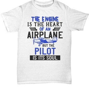 Pilot t-shirt, gifts for pilots, gift for him. gift for her. aviation gifts