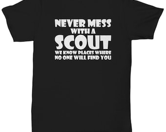 Scout t-shirt, gift for scouts, scout leader gift, funny scout t-shirt, gift for him , gift for her