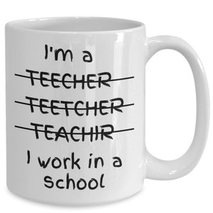 Lustige Lehrergeschenke, lustige Kaffeetasse für Lehrer, Geschenke für Lehrer, Geschenke zum Ende des Schuljahrs, Geschenke für Lehrer, Kaffeetasse für ...