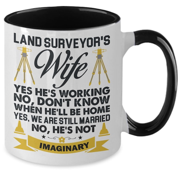 Land Surveyor Mug Etsy