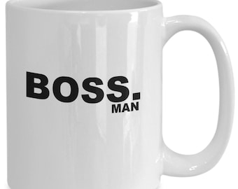 Gifts for boss, coffee mug, boss gift , boss man, for him