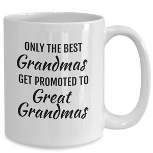 Great grandma gift, gifts for great grandma, coffee mug , great grandma coffee cup,