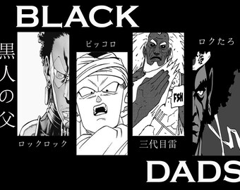 Camisa de papá negro