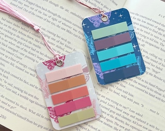 MINI Butterfly/Moth Annotation Bookmark with Tabs, Book Annotating Supplies, Popular Gifts for Her, Book Accessories, Reading Supplies