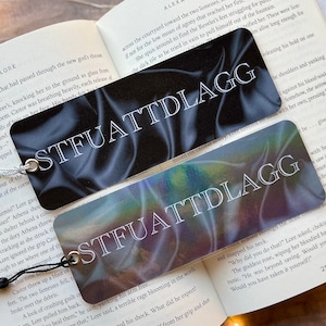 Smut Spicy Romance Bookmark, STFUATTDLAGG, bibliophile, Bookish gifts for reader, book accessories, trendy cool bookmarks, reading gifts