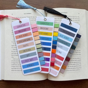 Annotating Bookmark Kit, Book Annotating Kit Reading Supplies, Popular Gifts for Her, Reading Accessories, Popular TikTok booktok gifts