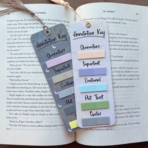Annotation Bookmark with Tabs Kit, Book Annotating Supplies, Popular Gifts for Her, Book Accessories, Reading Supplies