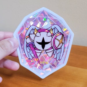 Galacta Knight Crystal Holo Sticker