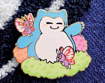 Dancing Lax Enamel Pin