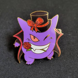 Tuxedo Phantom Enamel Pin