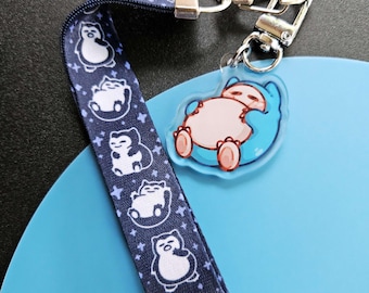 Lax Pattern Wrist Lanyard