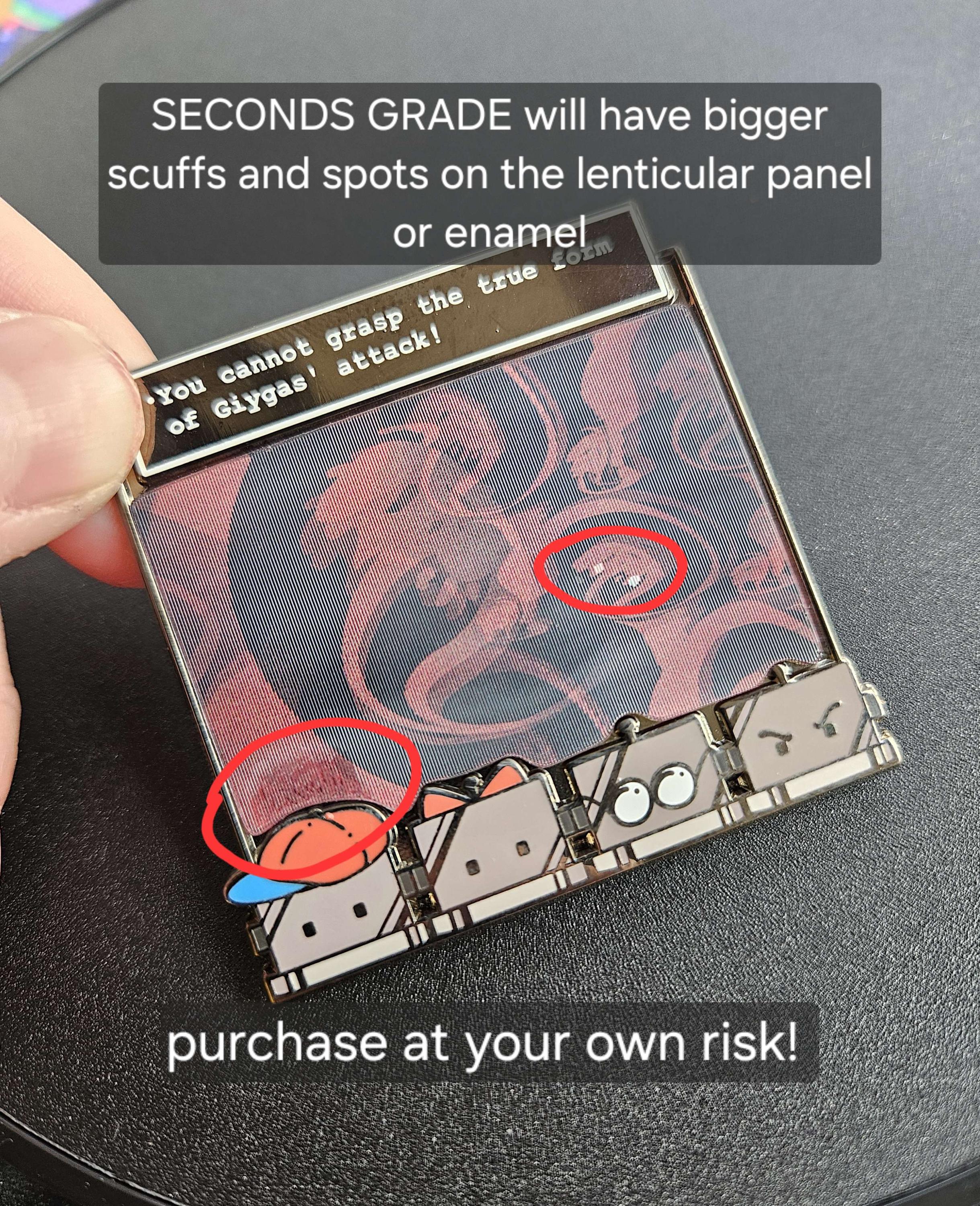 Giygas Lenticular Enamel Pin - Etsy