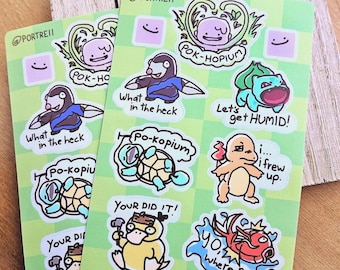 Arkusz naklejek „Przeklęty potwór – Topia”