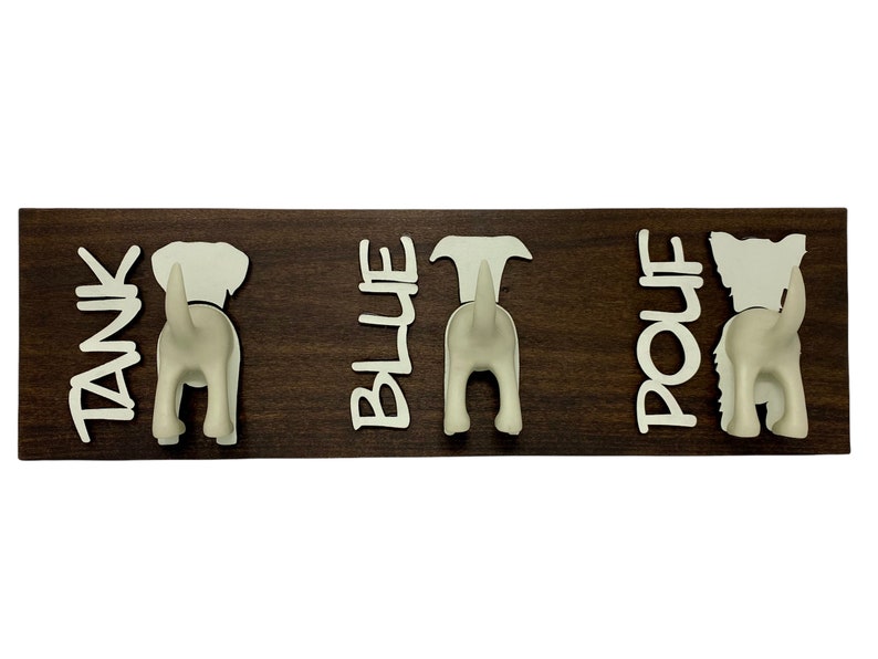 Custom Dog Leash Hanger for Wall, Personalized Dog Leash Holder, Personalized Dog Breed, Laser Cut Sign, Customized New Puppy Leash Holder image 8