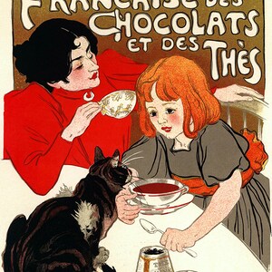 Vintage Advertisements on Magnets. Cats. Art Nouveau Belle - Etsy