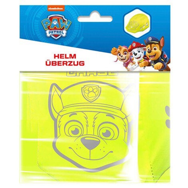 PawPatrol Helm Überzug Sicherheit Fahrradhelm Fahrrad Reflektor