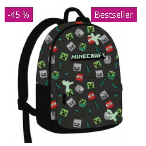 Minecraft Rucksack NEU 28 cm neues Design