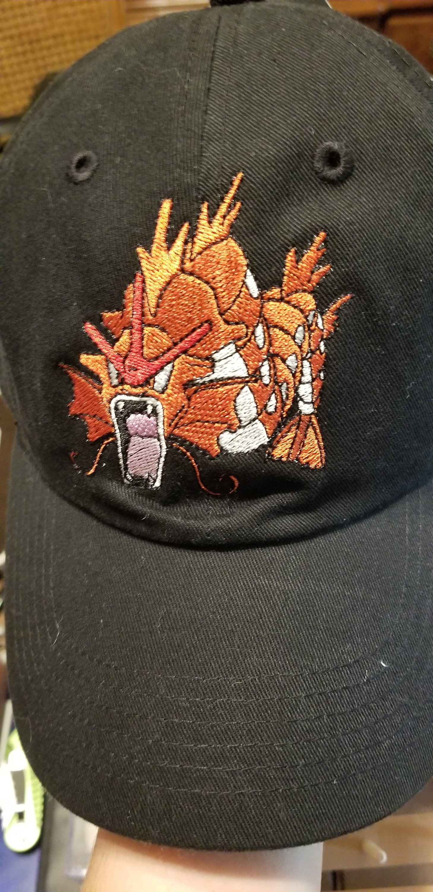 Shiny Gyarados Custom Pokemon Hat - Thumbnail 3